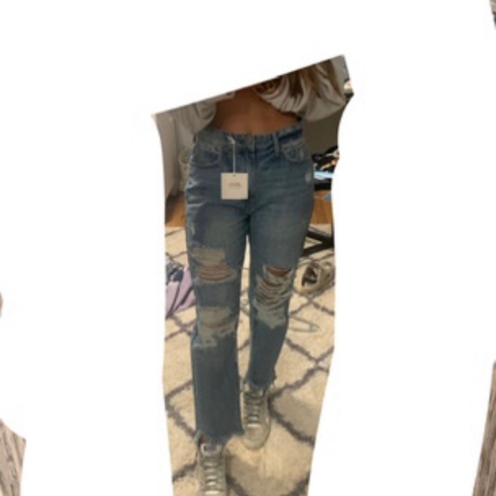 boyfriend jeans with rips